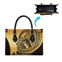 Philippines Eagle Sun Leather Bag Filipino Agila Polynesian Tattoo Gold Color LT14 - Polynesian Pride
