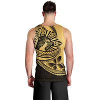 Philippines Eagle Sun Men Tank Top Filipino Agila Polynesian Tattoo Gold Color LT14 - Polynesian Pride
