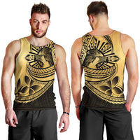 Philippines Eagle Sun Men Tank Top Filipino Agila Polynesian Tattoo Gold Color LT14 - Polynesian Pride