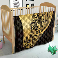 Philippines Eagle Sun Quilt Filipino Agila Polynesian Tattoo Gold Color LT14 - Polynesian Pride