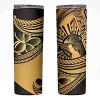 Philippines Eagle Sun Skinny Tumbler Filipino Agila Polynesian Tattoo Gold Color LT14 Gold - Polynesian Pride