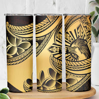 Philippines Eagle Sun Skinny Tumbler Filipino Agila Polynesian Tattoo Gold Color LT14 - Polynesian Pride