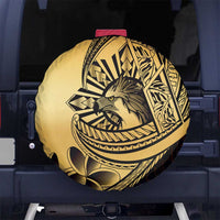 Philippines Eagle Sun Spare Tire Cover Filipino Agila Polynesian Tattoo Gold Color LT14 No hole Gold - Polynesian Pride