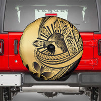 Philippines Eagle Sun Spare Tire Cover Filipino Agila Polynesian Tattoo Gold Color LT14 - Polynesian Pride