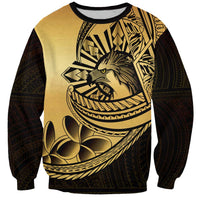 Philippines Eagle Sun Sweatshirt Filipino Agila Polynesian Tattoo Gold Color LT14 Unisex Gold - Polynesian Pride