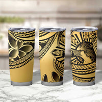 Philippines Eagle Sun Tumbler Cup Filipino Agila Polynesian Tattoo Gold Color LT14 - Polynesian Pride