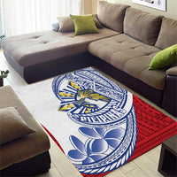 Philippines Eagle Sun Area Rug Filipino Agila Polynesian Tattoo Flag Color LT14 - Polynesian Pride