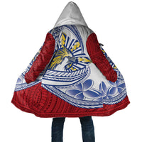 Philippines Eagle Sun Cloak Filipino Agila Polynesian Tattoo Flag Color LT14 Unisex Red - Polynesian Pride
