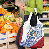 Philippines Eagle Sun Grocery Bag Filipino Agila Polynesian Tattoo Flag Color LT14 - Polynesian Pride