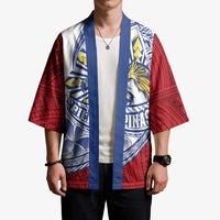 Philippines Eagle Sun Kimono Filipino Agila Polynesian Tattoo Flag Color LT14 - Polynesian Pride