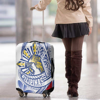 Philippines Eagle Sun Luggage Cover Filipino Agila Polynesian Tattoo Flag Color LT14 - Polynesian Pride