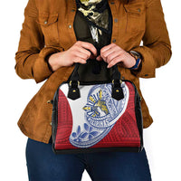 Philippines Eagle Sun Shoulder Handbag Filipino Agila Polynesian Tattoo Flag Color LT14 - Polynesian Pride