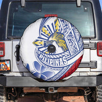 Philippines Eagle Sun Spare Tire Cover Filipino Agila Polynesian Tattoo Flag Color LT14 Red - Polynesian Pride