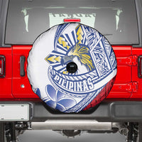 Philippines Eagle Sun Spare Tire Cover Filipino Agila Polynesian Tattoo Flag Color LT14 - Polynesian Pride