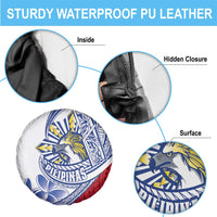 Philippines Eagle Sun Spare Tire Cover Filipino Agila Polynesian Tattoo Flag Color LT14 - Polynesian Pride