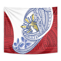 Philippines Eagle Sun Tapestry Filipino Agila Polynesian Tattoo Flag Color LT14 - Polynesian Pride
