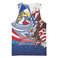 Filipino American History Month Basketball Jersey Philippines Agila USA Eagle Mix Flag