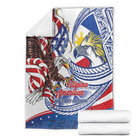 Filipino American History Month Blanket Philippines Agila USA Eagle Mix Flag LT14 - Polynesian Pride