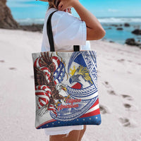 Filipino American History Month Tote Bag Philippines Agila USA Eagle Mix Flag LT14 - Polynesian Pride