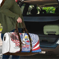 Filipino American History Month Travel Bag Philippines Agila USA Eagle Mix Flag LT14 - Polynesian Pride