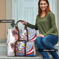 Filipino American History Month Travel Bag Philippines Agila USA Eagle Mix Flag LT14 - Polynesian Pride