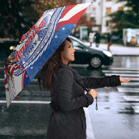 Filipino American History Month Umbrella Philippines Agila USA Eagle Mix Flag