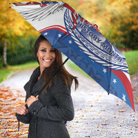Filipino American History Month Umbrella Philippines Agila USA Eagle Mix Flag