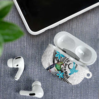 Aotearoa Te Ika-a-Maui AirPods Case South Island Kekeru Maori Koru LT14 - Polynesian Pride