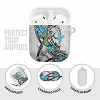 Aotearoa Te Ika-a-Maui AirPods Case South Island Kekeru Maori Koru LT14 - Polynesian Pride