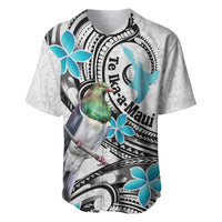 Aotearoa Te Ika-a-Maui Baseball Jersey South Island Kekeru Maori Koru