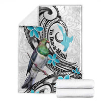 Aotearoa Te Ika-a-Maui Blanket South Island Kekeru Maori Koru LT14 - Polynesian Pride