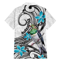Aotearoa Te Ika-a-Maui Family Matching Off The Shoulder Long Sleeve Dress and Hawaiian Shirt South Island Kekeru Maori Koru