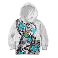 Aotearoa Te Ika-a-Maui Kid Hoodie South Island Kekeru Maori Koru