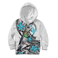 Aotearoa Te Ika-a-Maui Kid Hoodie South Island Kekeru Maori Koru