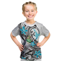 Aotearoa Te Ika-a-Maui Kid T Shirt South Island Kekeru Maori Koru