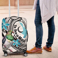 Aotearoa Te Ika-a-Maui Luggage Cover South Island Kekeru Maori Koru
