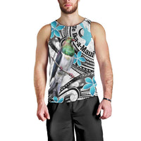Aotearoa Te Ika-a-Maui Men Tank Top South Island Kekeru Maori Koru LT14 - Polynesian Pride