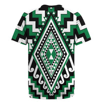 Green Aotearoa Taniko Poutama Patikitiki Rugby Jersey