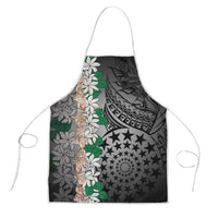 Cook Islands Tiare Maori With Conch Shell Apron Pasifika Fest Polynesian Tattoo Black LT14 Black - Polynesian Pride