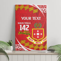 Personalised Kolisi Tonga College Atele Canvas Wall Art Mate Maa Tonga 142 Years Anniversary LT14 - Polynesian Pride