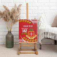 Personalised Kolisi Tonga College Atele Canvas Wall Art Mate Maa Tonga 142 Years Anniversary LT14 - Polynesian Pride