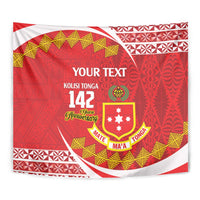 Personalised Kolisi Tonga College Atele Tapestry Mate Maa Tonga 142 Years Anniversary