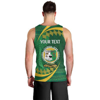 Personalised Tonga Liahona-Saineha High School Men Tank Top Happy 76 Years Anniversary LT14 - Polynesian Pride