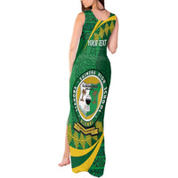 Personalised Tonga Liahona-Saineha High School Tank Maxi Dress Happy 76 Years Anniversary LT14 - Polynesian Pride