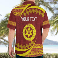 Personalised Tonga High School Hawaiian Shirt Happy 77 Years Anniversary LT14 - Polynesian Pride