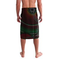 Long God Yumi Stanap Vanuatu Lavalava Tropical Flowers Aboriginal Pattern LT14 - Polynesian Pride
