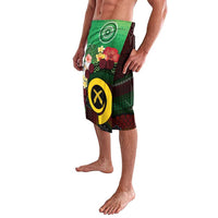 Long God Yumi Stanap Vanuatu Lavalava Tropical Flowers Aboriginal Pattern LT14 - Polynesian Pride