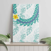 Jade Vine Lei Hawaii Canvas Wall Art Aloha Seamless Tropical Leaves LT14 - Polynesian Pride