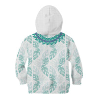 Jade Vine Lei Hawaii Kid Hoodie Aloha Seamless Tropical Leaves LT14 - Polynesian Pride