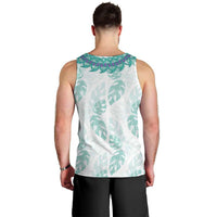 Jade Vine Lei Hawaii Men Tank Top Aloha Seamless Tropical Leaves LT14 - Polynesian Pride